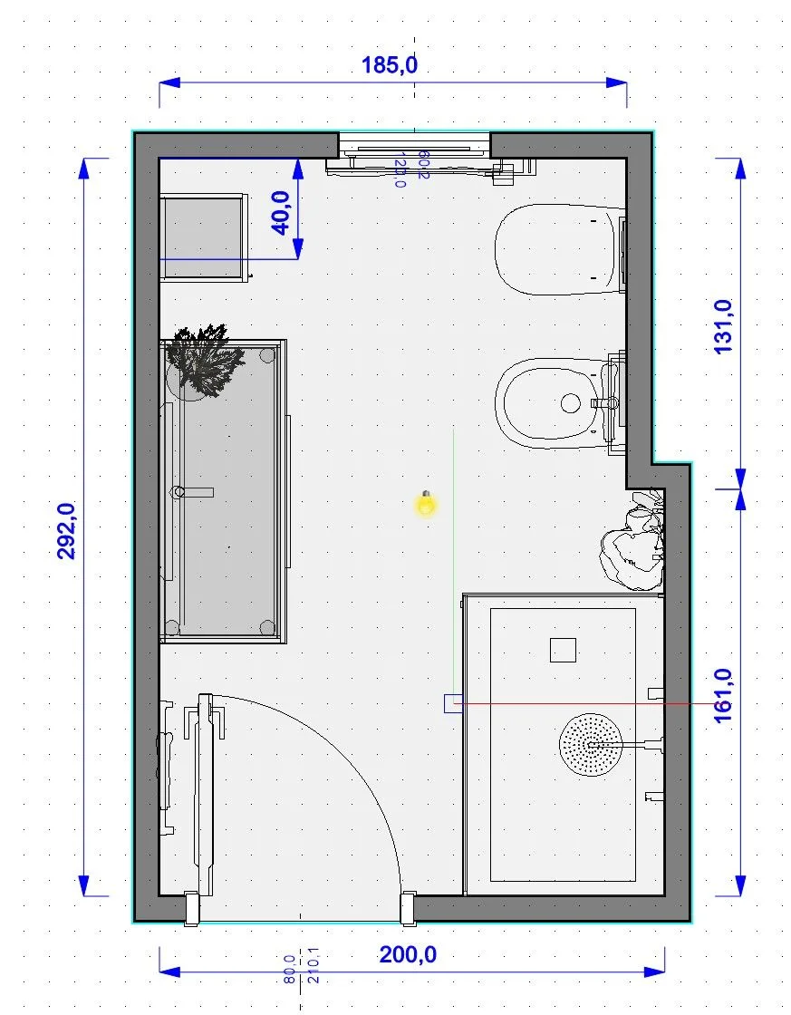 Ristrutturazione bagno Empoli - foto progetto bagno 5