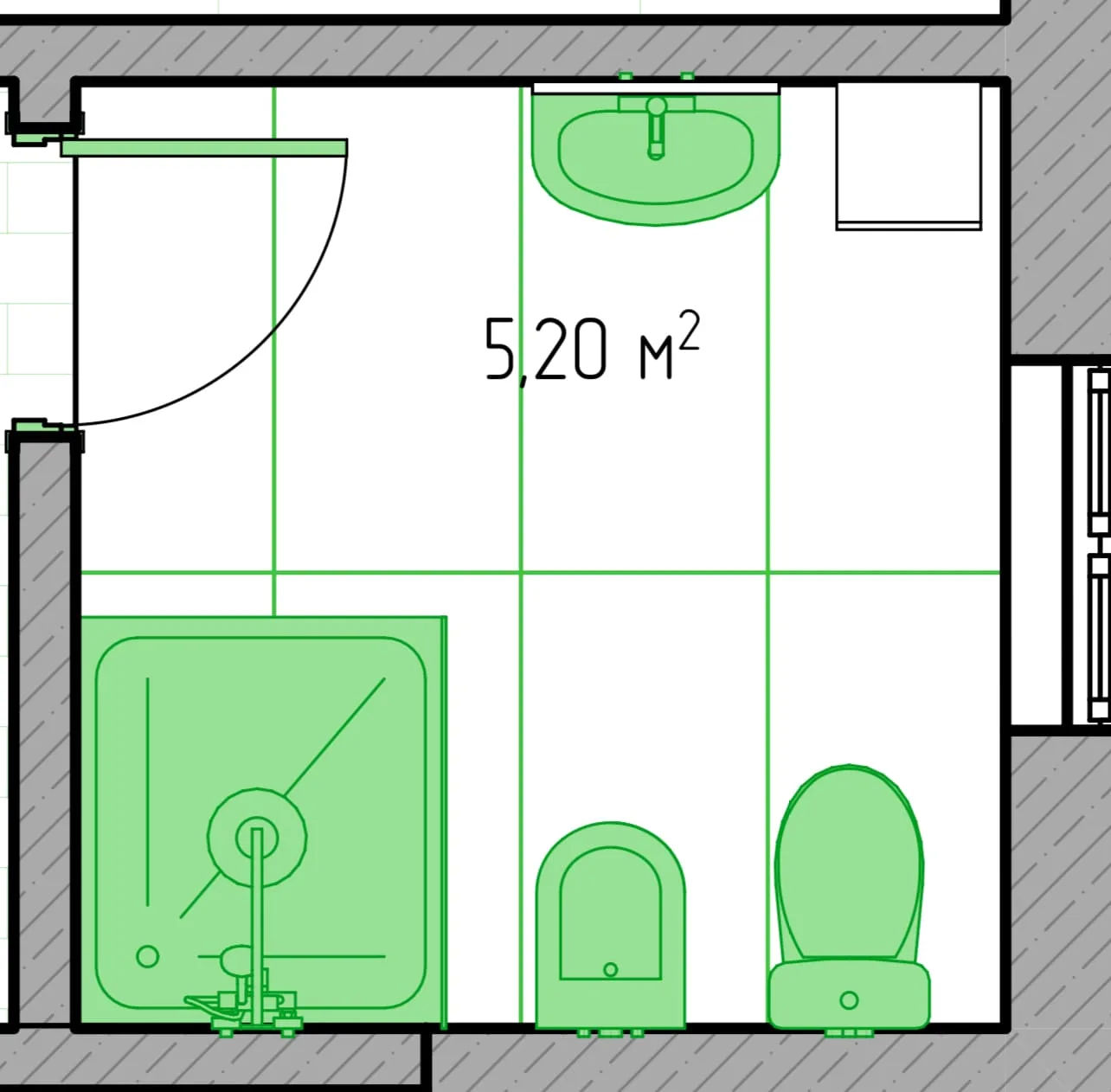 Ristrutturazione Bagno Montecatini Terme - foto progetto bagno 10